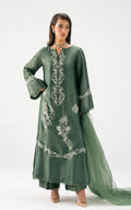 Asifa and Nabeel | Celevara Luxe | Emerald Veil - by Libasekhas UK - Registered Vendor of : Asifa and Nabeel - 100% Original Designer Dress