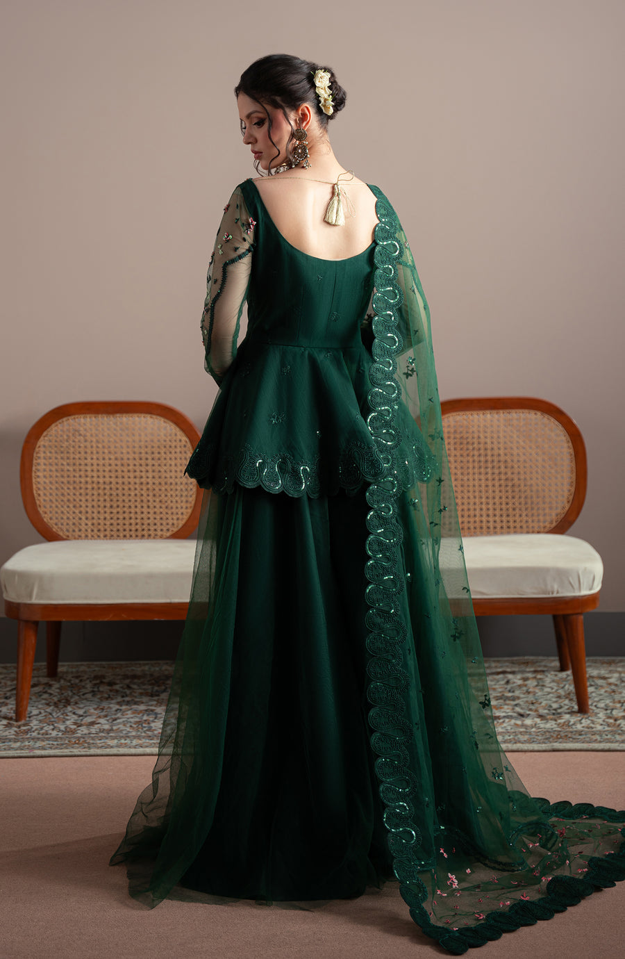 Fabiha Fatima | Elvin Pret Wear | EMERELLE - by Libasekhas UK - Registered Vendor of : Fabiha Fatima - 100% Original Designer Dress