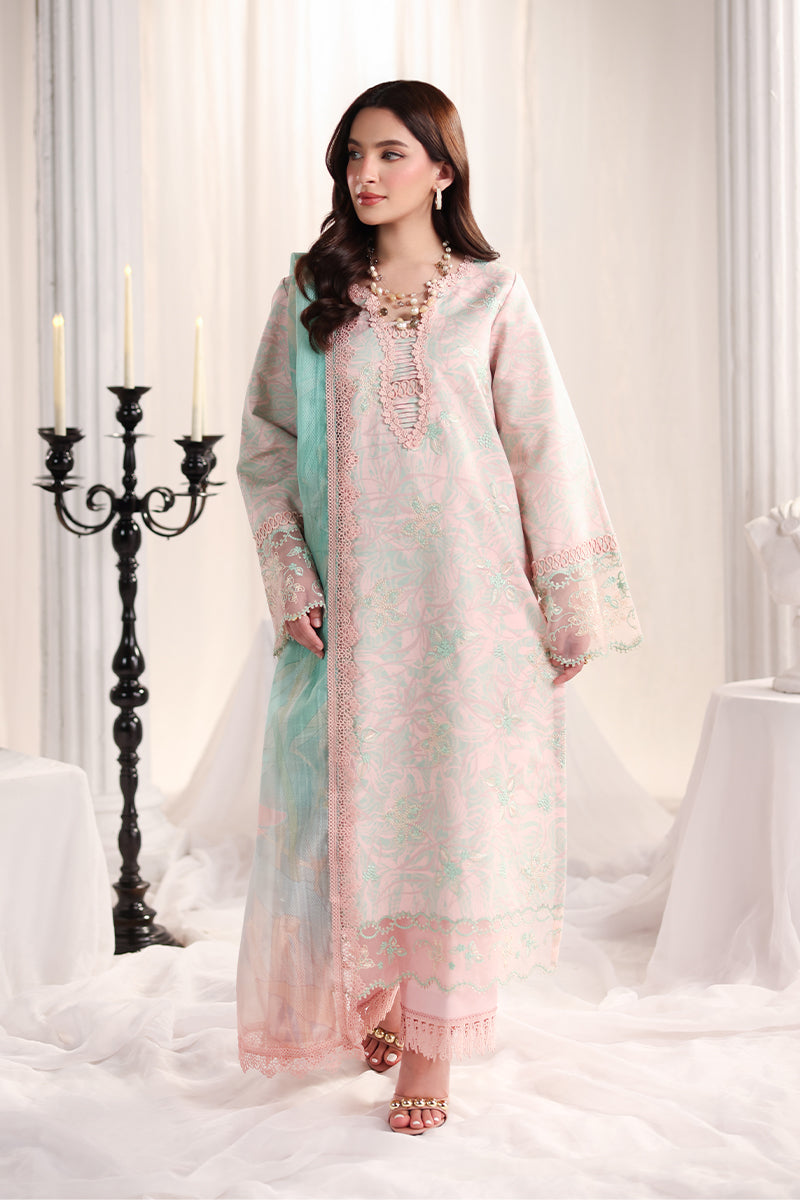 Rangrasiya | Nova Sumemr Embroidered Edit 26 | Emilia - by Libasekhas UK - Registered Vendor of : Rangrasiya - 100% Original Designer Dress