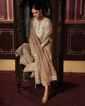 Roheenaz | Whispers of Grace Chiffon | Empress Glow - by Libasekhas UK - Registered Vendor of : Roheenaz - 100% Original Designer Dress