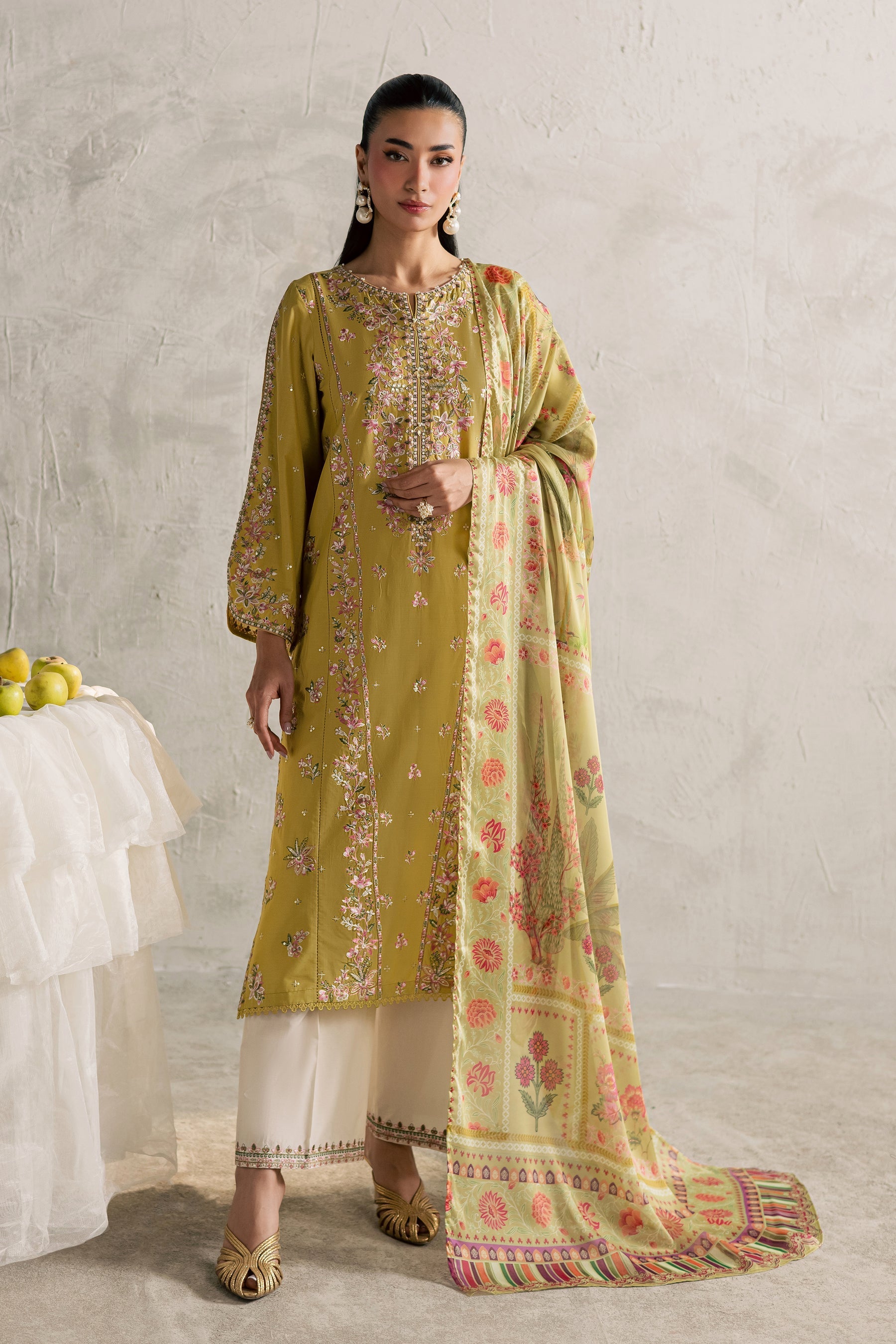 Batik | Festive Eid 26 | Essence - by Libasekhas - Registered Vendor of : Batik - 100% Original Designer Dress