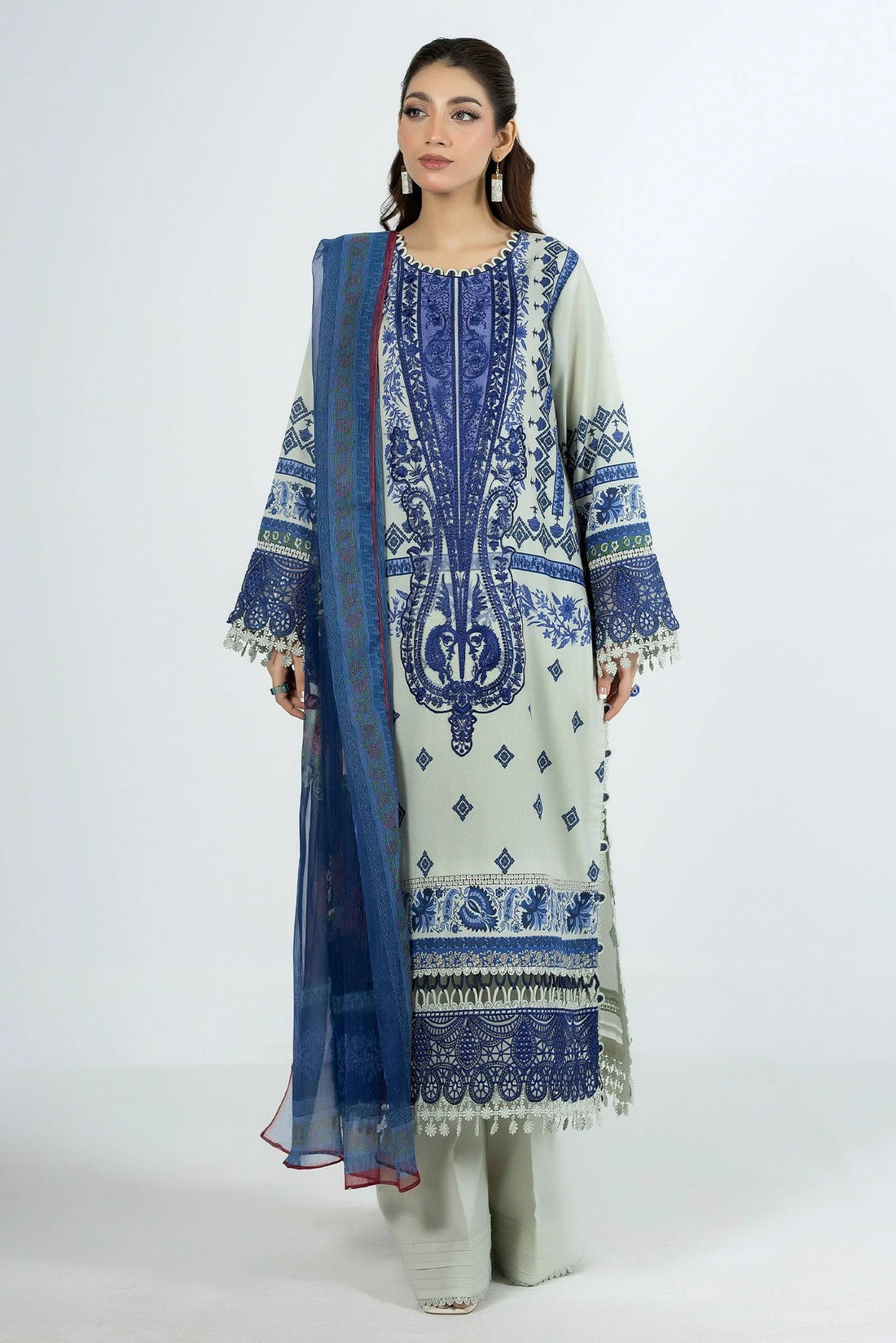 Adans Libas | Ethnic Prints | ETHNIC 1660 - by Libasekhas UK - Registered Vendor of : Adans Libas - 100% Original Designer Dress