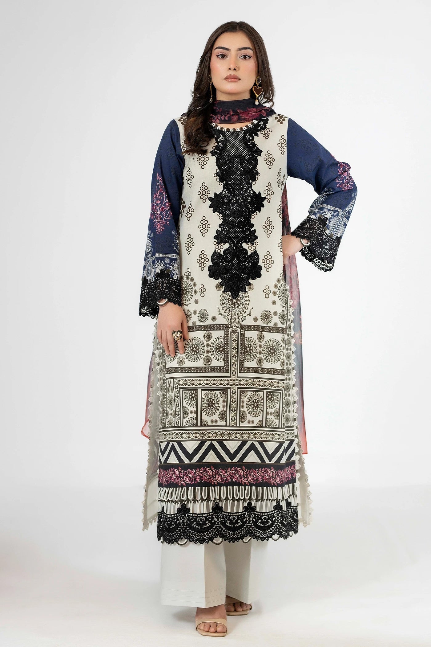 Adans Libas | Ethnic Prints | ETHNIC 1652 - by Libasekhas UK - Registered Vendor of : Adans Libas - 100% Original Designer Dress