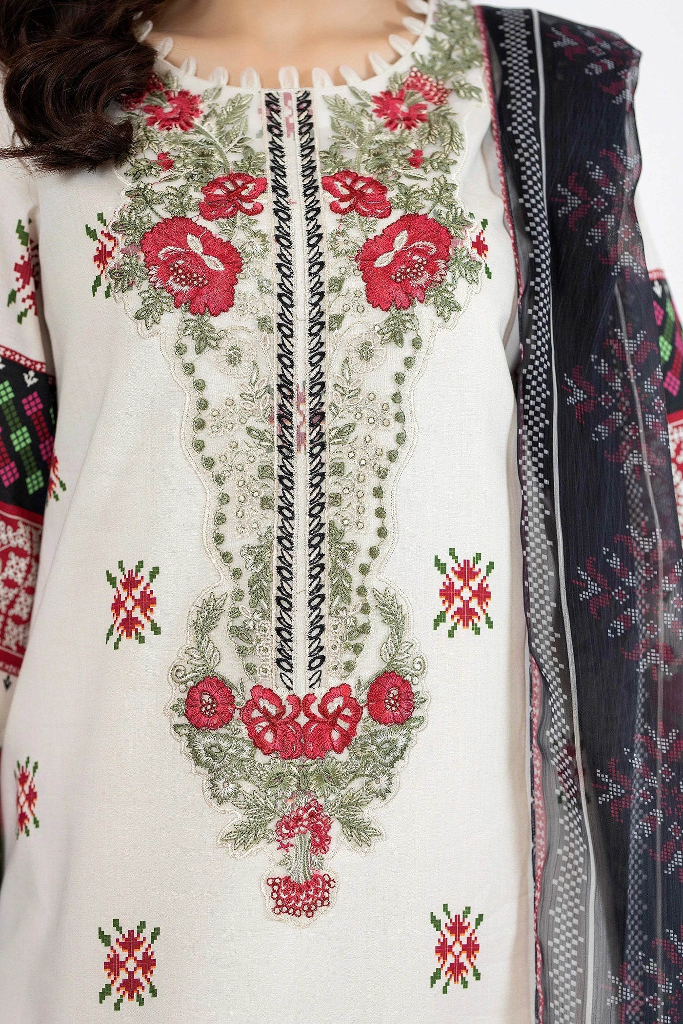 Adans Libas | Ethnic Prints | ETHNIC 1653 - by Libasekhas UK - Registered Vendor of : Adans Libas - 100% Original Designer Dress