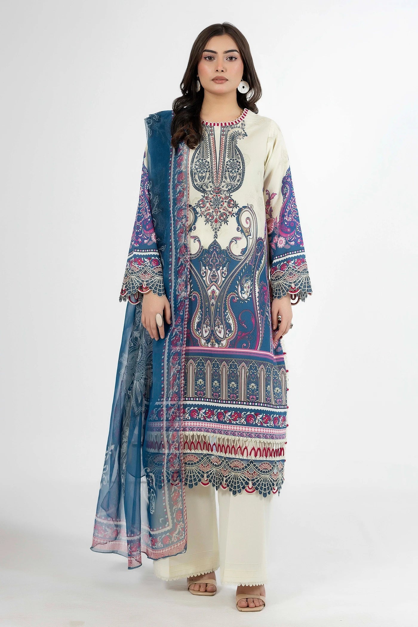 Adans Libas | Ethnic Prints | ETHNIC 1656 - by Libasekhas UK - Registered Vendor of : Adans Libas - 100% Original Designer Dress