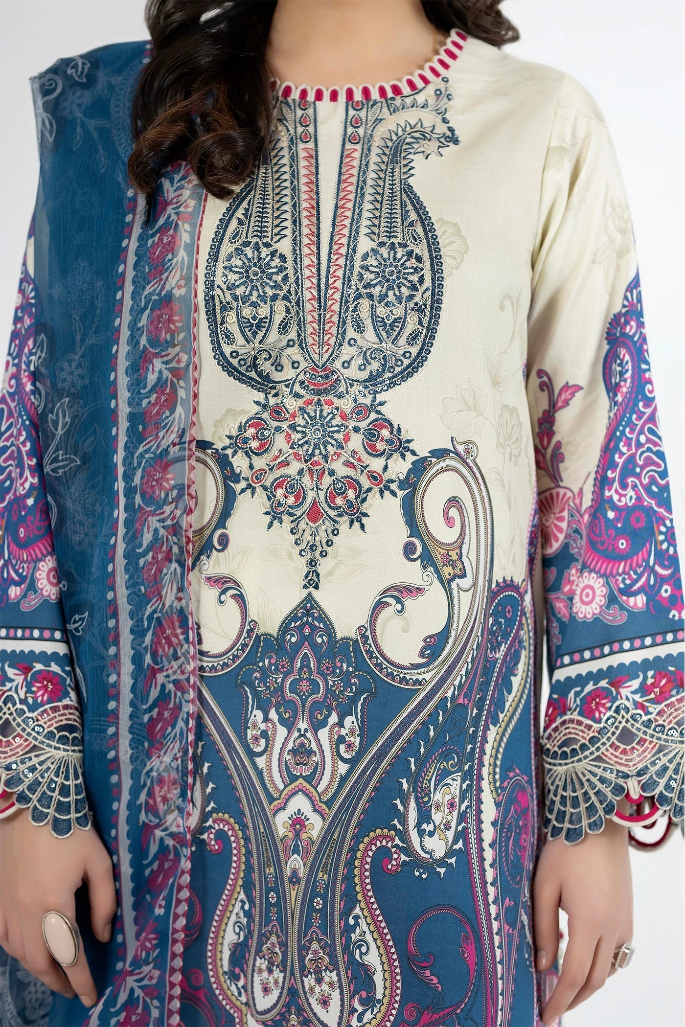 Adans Libas | Ethnic Prints | ETHNIC 1656 - by Libasekhas UK - Registered Vendor of : Adans Libas - 100% Original Designer Dress