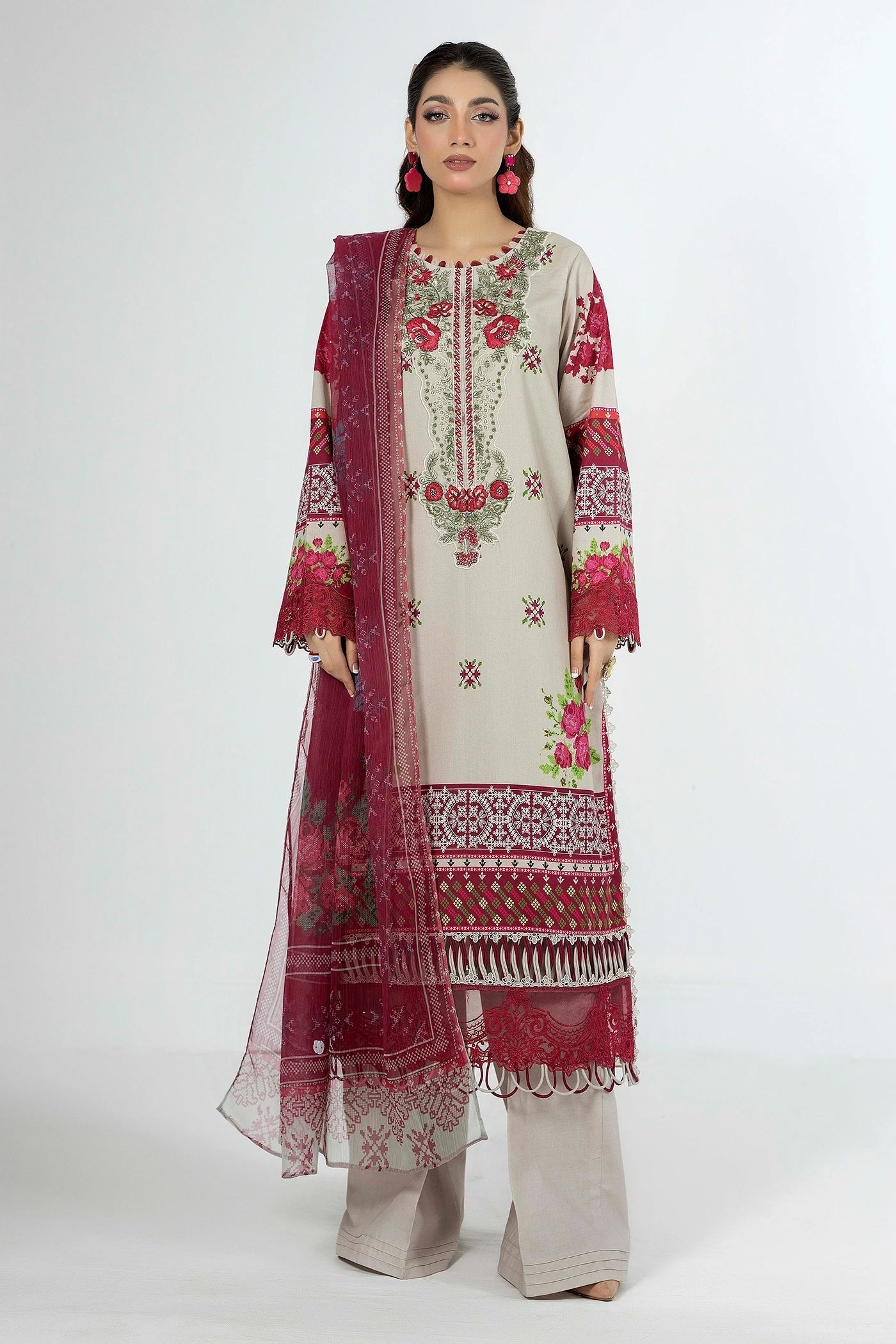 Adans Libas | Ethnic Prints | ETHNIC 1657 - by Libasekhas UK - Registered Vendor of : Adans Libas - 100% Original Designer Dress