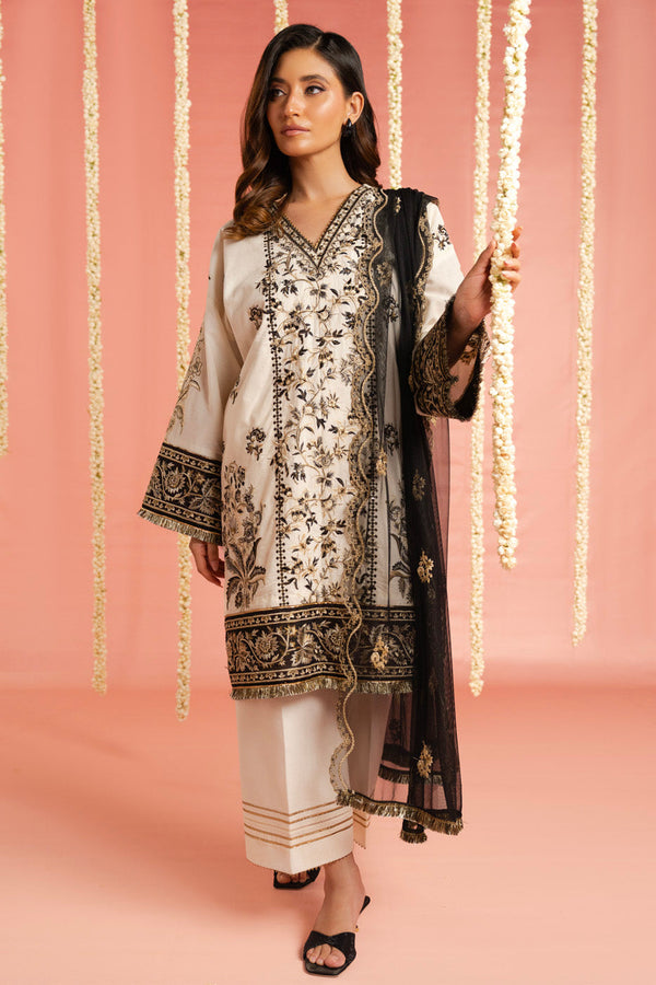 Al Karam | Festive Summer 25 | RTS | SHIRT, TROUSER & DUPATTA 01 - by Libasekhas UK - Registered Vendor of : Al Karam - 100% Original Designer Dress