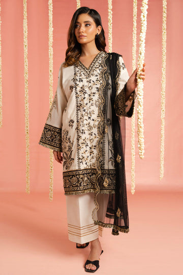 Al Karam | Festive Summer 25 | RTS | SHIRT, TROUSER & DUPATTA 01 - by Libasekhas UK - Registered Vendor of : Al Karam - 100% Original Designer Dress