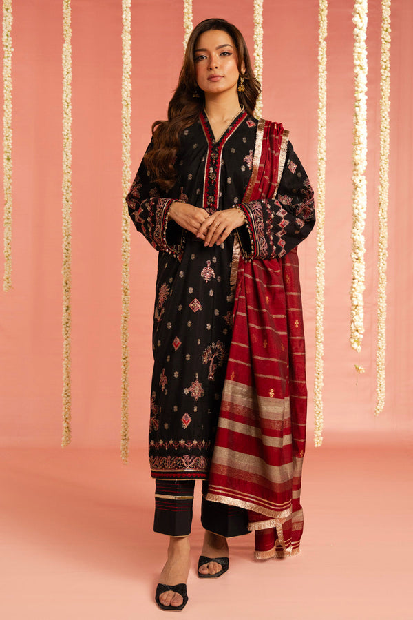 Al Karam | Festive Summer 25 | RTS | SHIRT, TROUSER & DUPATTA 02 - by Libasekhas UK - Registered Vendor of : Al Karam - 100% Original Designer Dress