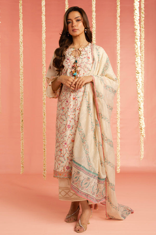Al Karam | Festive Summer 25 | RTS | SHIRT, TROUSER & DUPATTA 03 - by Libasekhas UK - Registered Vendor of : Al Karam - 100% Original Designer Dress
