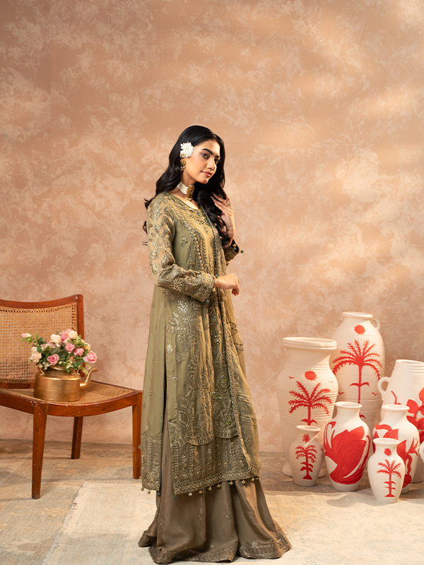 Zebtan | Zeenat Festive Collection | ZN-04 - by - Libasekhas UK - Registered Vendor of : Zebtan - 100% Original Designer Dresss