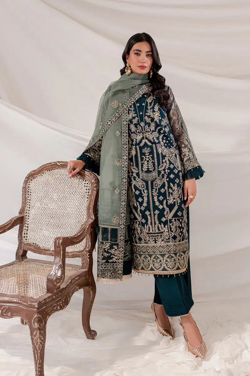 Farasha | Lumiere Luxury Collection 23 | Shamrock - by - Libasekhas UK - Registered Vendor of : Farasha - 100% Original Designer Dresss