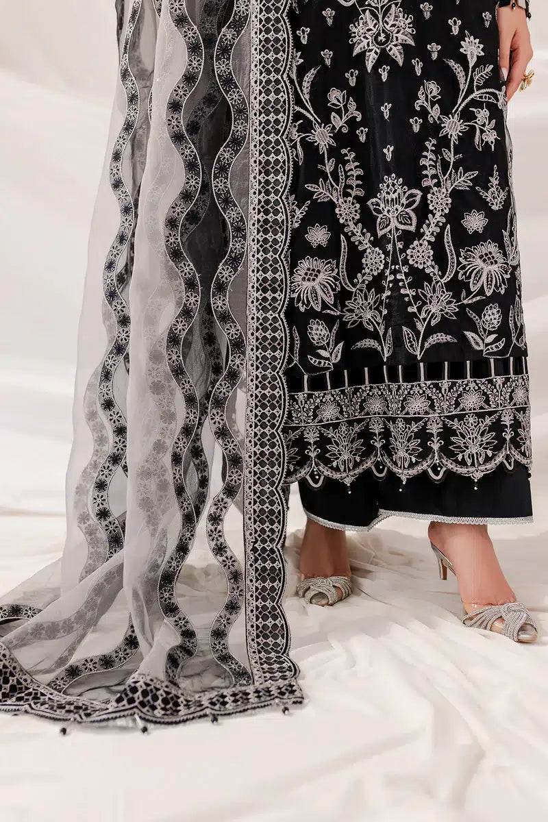 Farasha | Lumiere Luxury Collection 23 | Black Swan - by - Libasekhas UK - Registered Vendor of : Farasha - 100% Original Designer Dresss