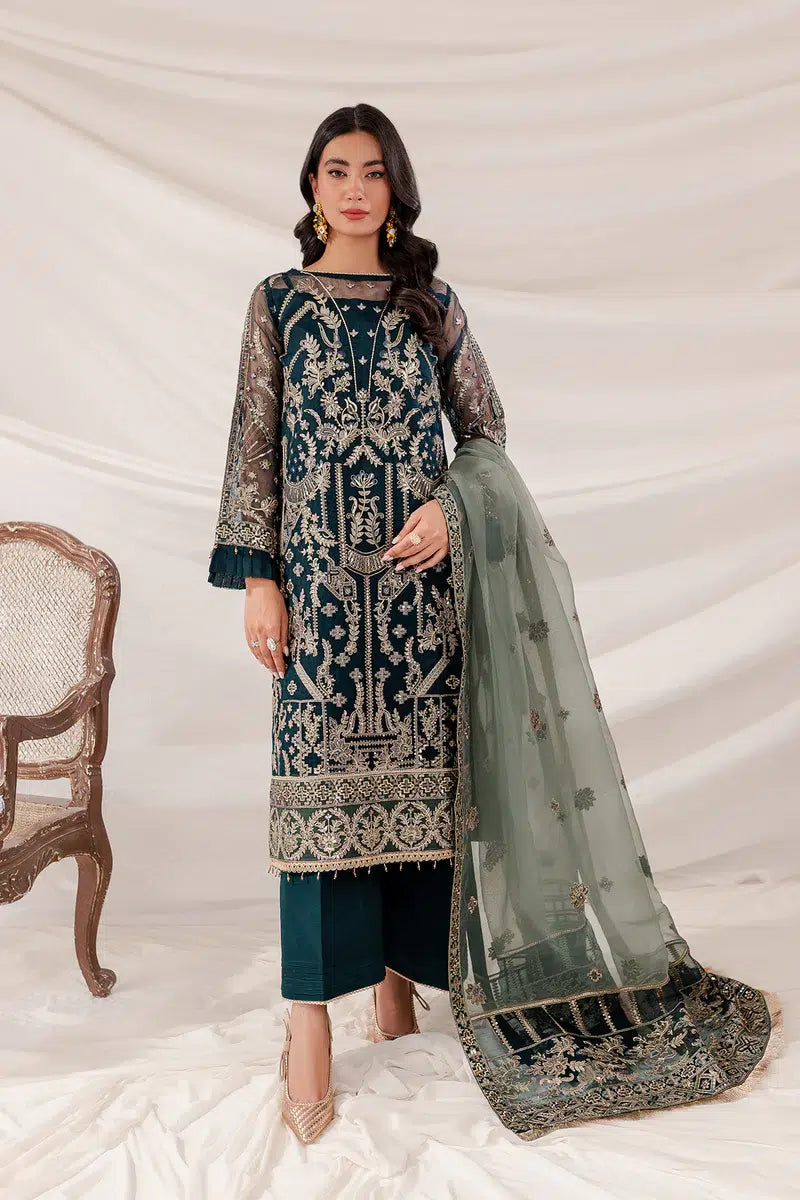 Farasha | Lumiere Luxury Collection 23 | Shamrock - by - Libasekhas UK - Registered Vendor of : Farasha - 100% Original Designer Dresss