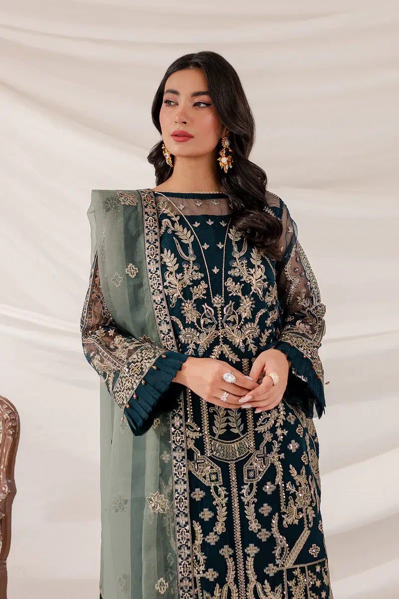 Farasha | Lumiere Luxury Collection 23 | Shamrock - by - Libasekhas UK - Registered Vendor of : Farasha - 100% Original Designer Dresss