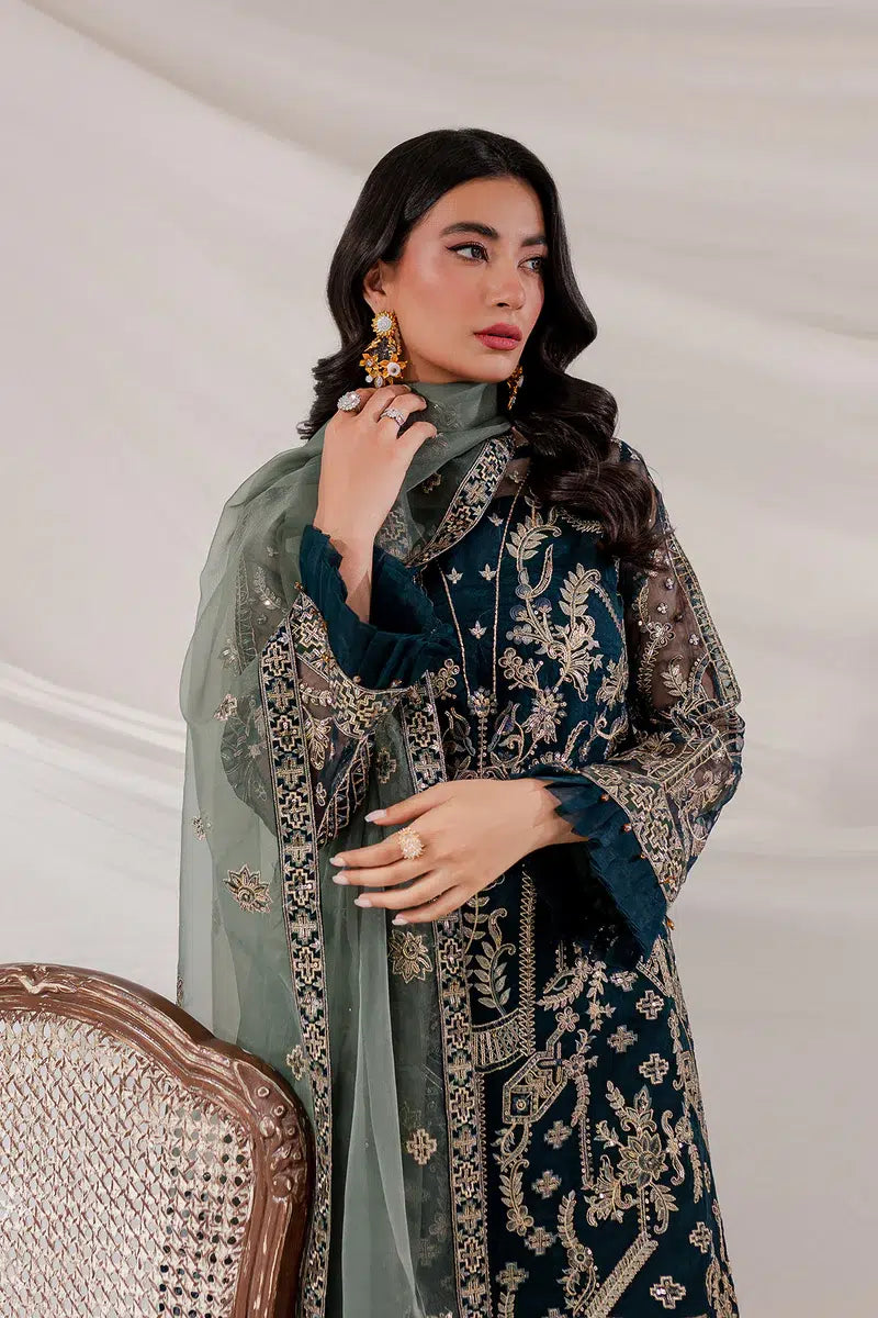 Farasha | Lumiere Luxury Collection 23 | Shamrock - by - Libasekhas UK - Registered Vendor of : Farasha - 100% Original Designer Dresss
