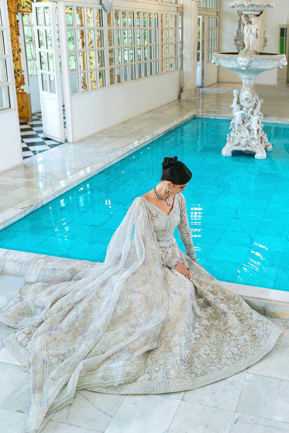Saira Rizwan | Naqsh Festive | SRN24-01  Daphne - by - Libasekhas UK - Registered Vendor of : Saira Rizwan - 100% Original Designer Dresss