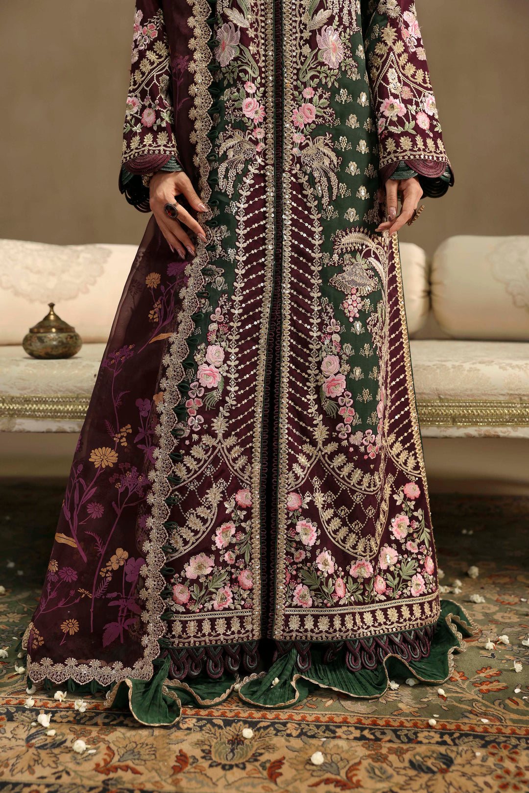Sable Vogue | Festive 25 | FC-01-25 - by Libasekhas UK - Registered Vendor of : Sable Vogue - 100% Original Designer Dress