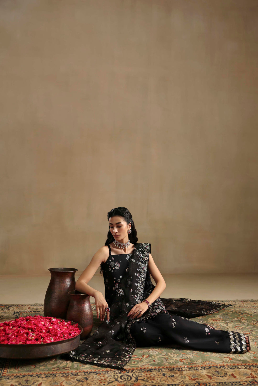 Sable Vogue | Festive 25 | FC-03-25-B - by Libasekhas UK - Registered Vendor of : Sable Vogue - 100% Original Designer Dress