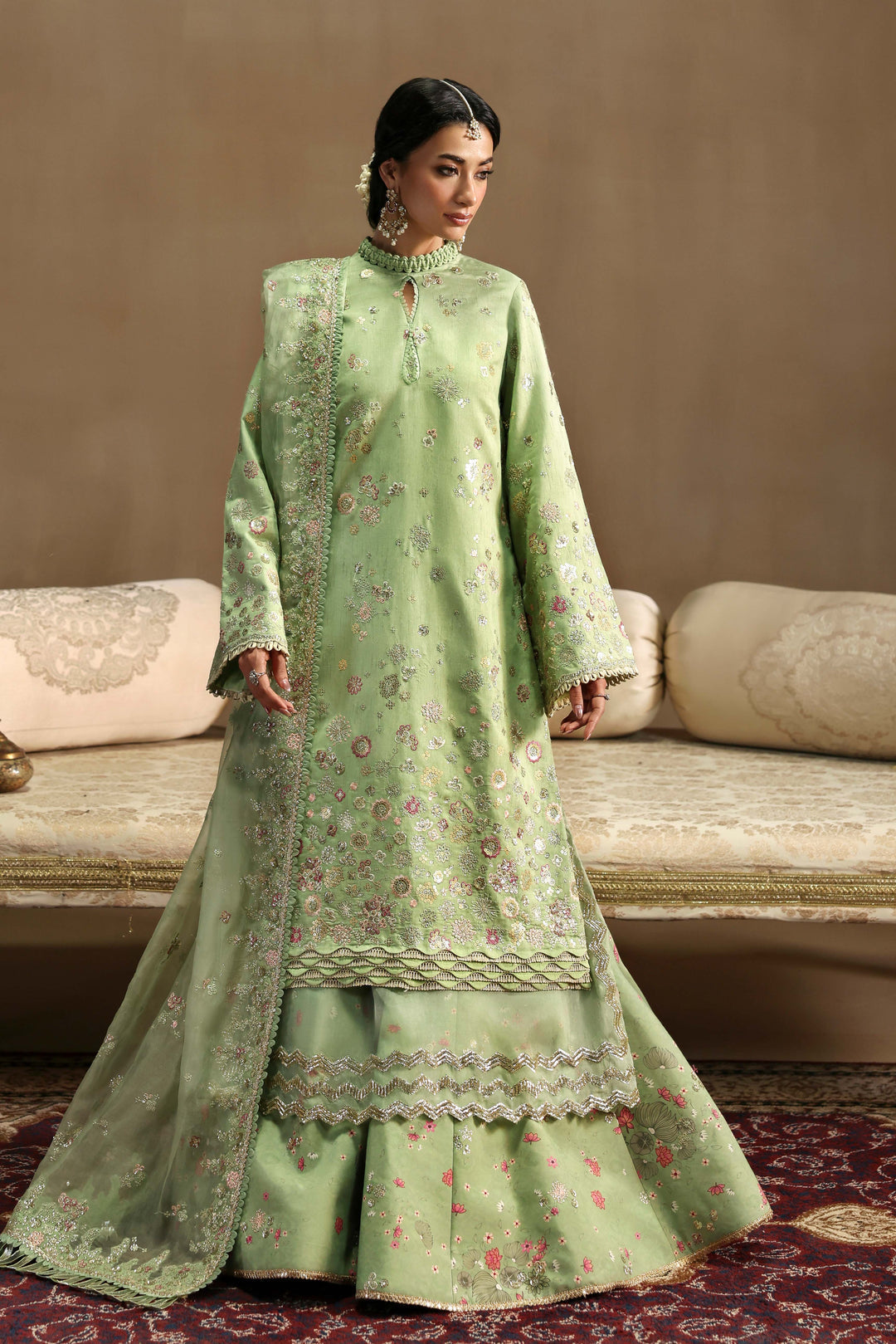 Sable Vogue | Festive 25 | FC-03-25-G - by Libasekhas UK - Registered Vendor of : Sable Vogue - 100% Original Designer Dress