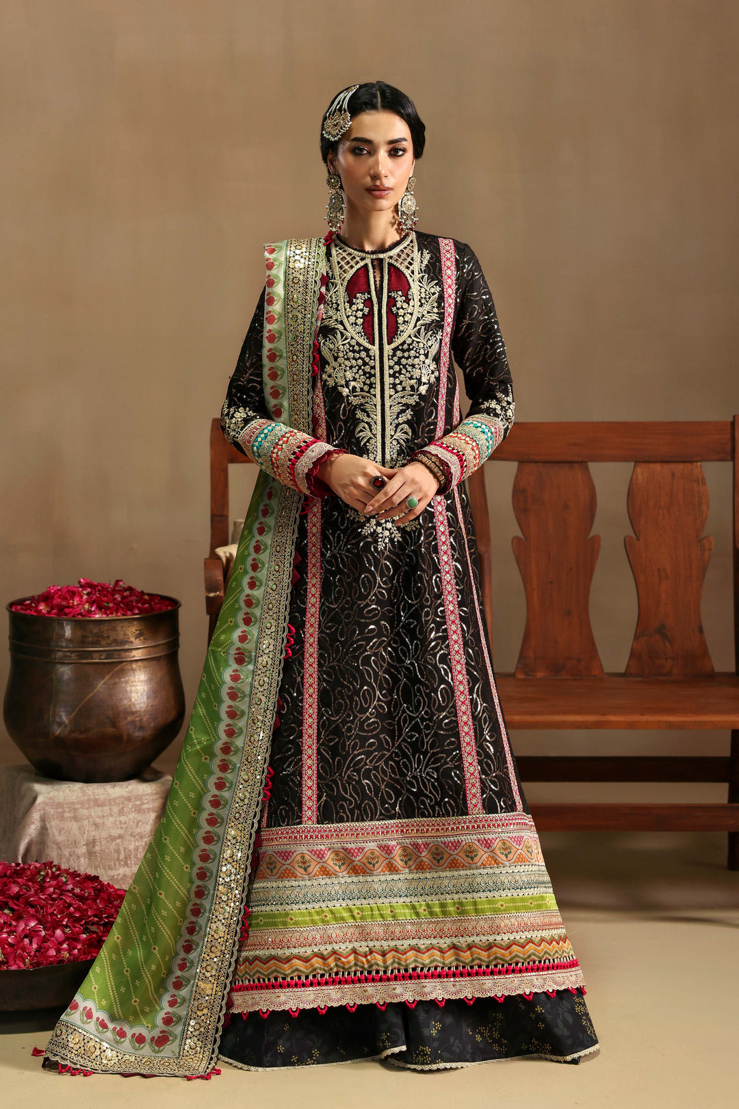 Sable Vogue | Festive 25 | FC-06-25 - by Libasekhas UK - Registered Vendor of : Sable Vogue - 100% Original Designer Dress