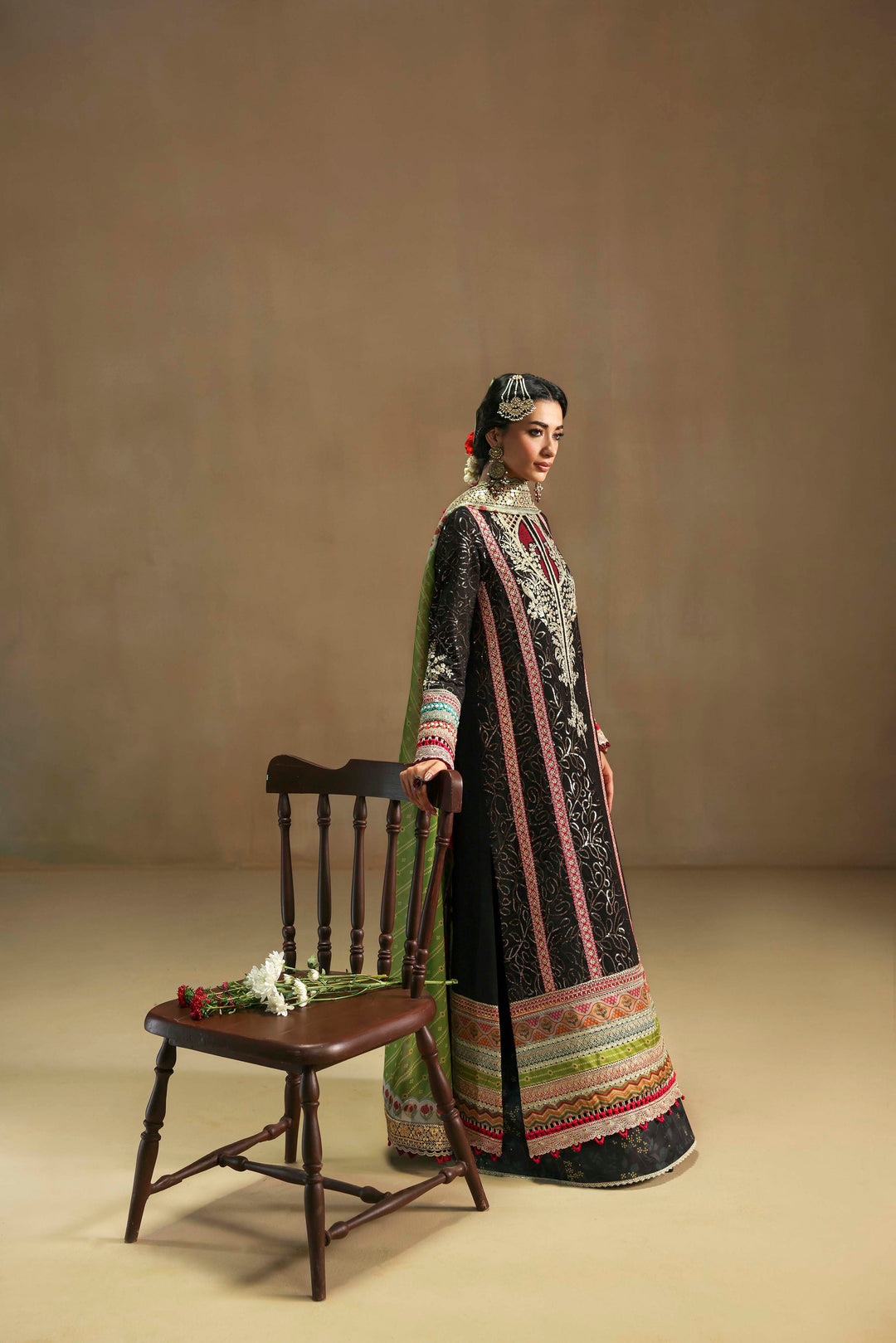 Sable Vogue | Festive 25 | FC-06-25 - by Libasekhas UK - Registered Vendor of : Sable Vogue - 100% Original Designer Dress