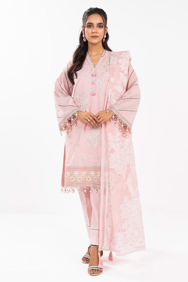 AlKaram | Festive Summer 25 | FC-13F-25-Baby Pink - by - Libasekhas UK - Registered Vendor of : Alkaram - 100% Original Designer Dresss