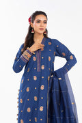 AlKaram | Festive Summer 25 | FC-2A-25-Dark Blue - by - Libasekhas UK - Registered Vendor of : Alkaram - 100% Original Designer Dresss