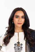 AlKaram | Festive Summer 25 | FC-30M-25-Off White - by - Libasekhas UK - Registered Vendor of : Alkaram - 100% Original Designer Dresss