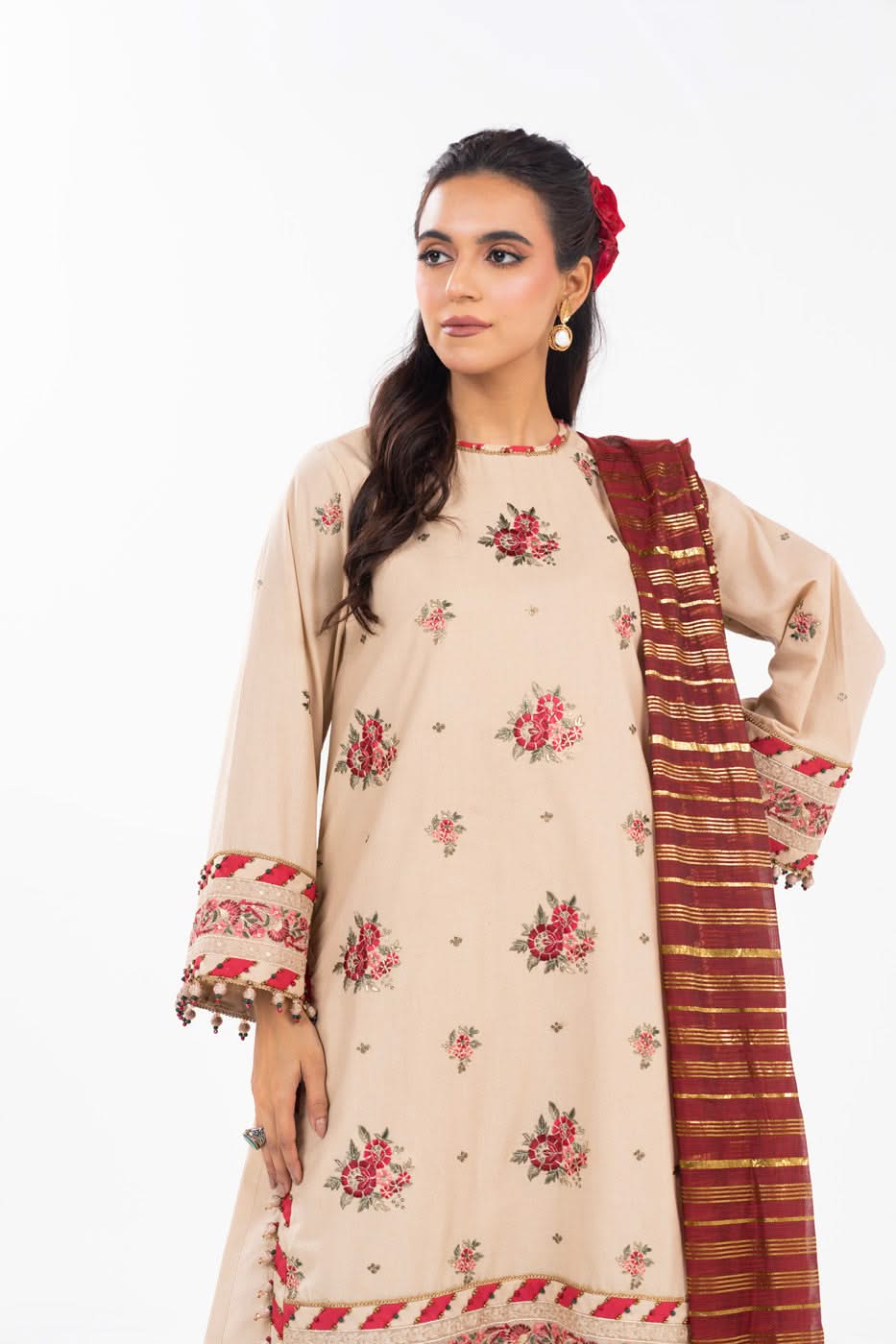 Al Karam | Festive Summer 25 | A-18 - by - Libasekhas UK - Registered Vendor of : Alkaram - 100% Original Designer Dresss