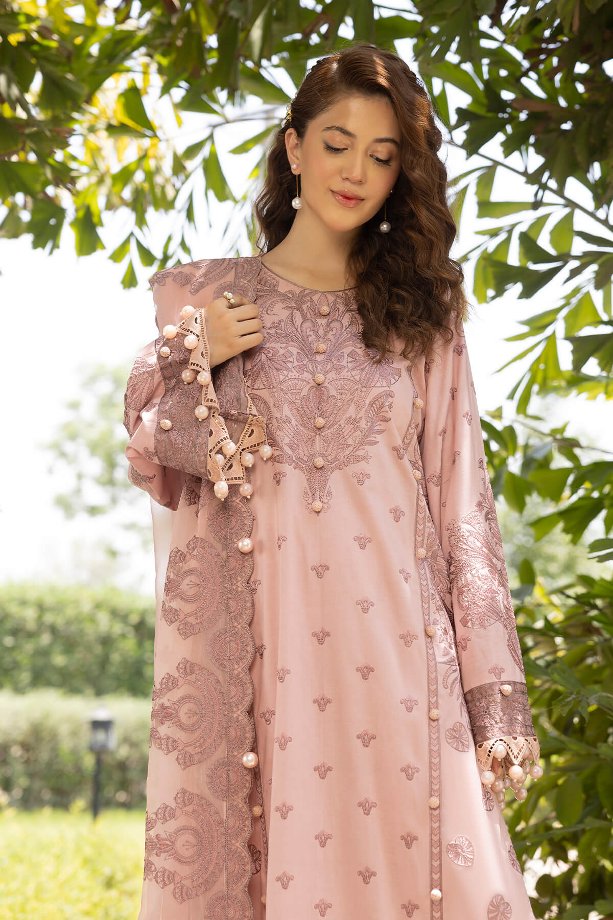 Raeesa Premium | Ferya Lawn | Noor E Fajar | Ferya | FD-02 - by - Libasekhas UK - Registered Vendor of : Raeesa Premium - 100% Original Designer Dresss