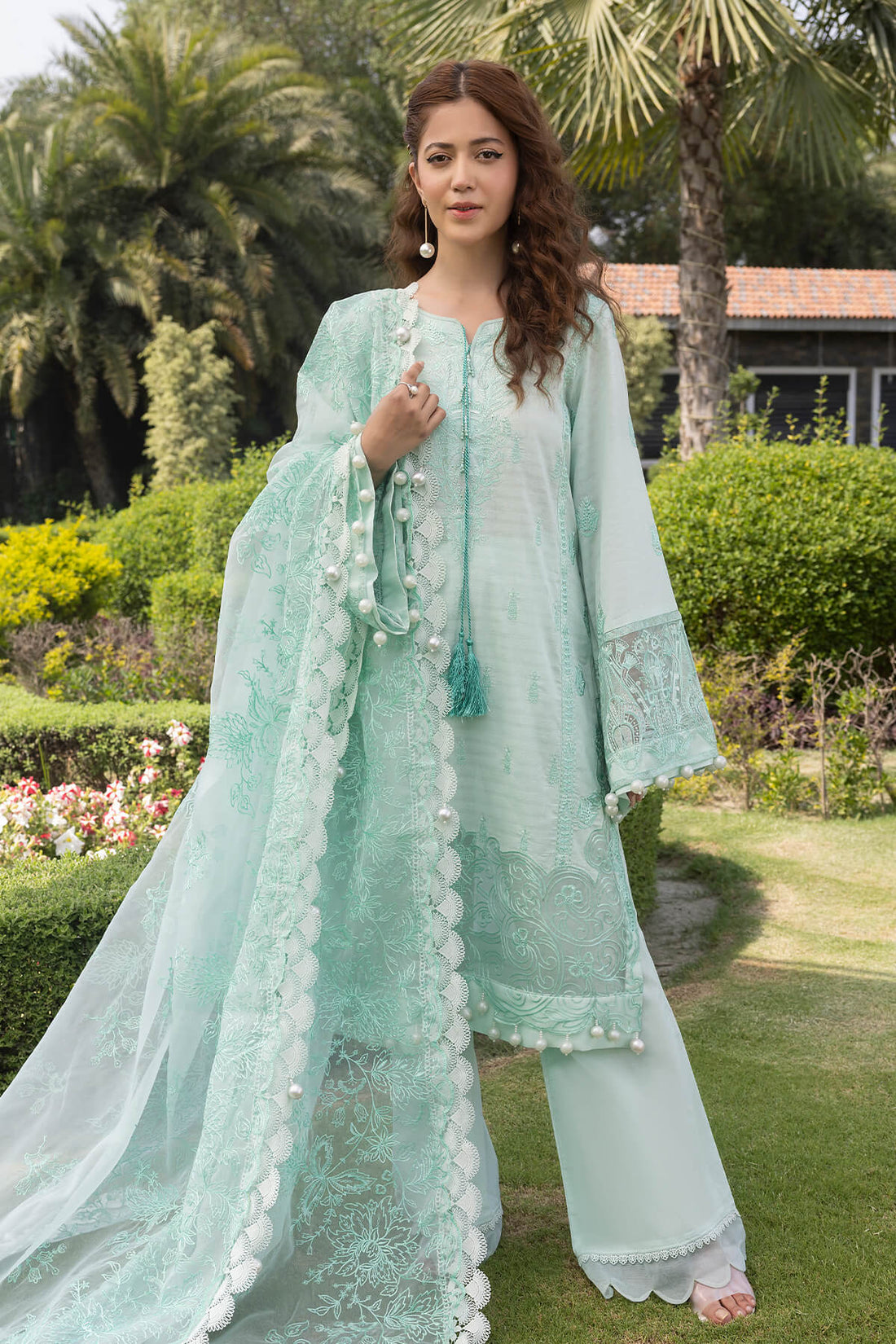 Raeesa Premium | Ferya Lawn | Noor E Fajar | Ferya | FD-04 - by - Libasekhas UK - Registered Vendor of : Raeesa Premium - 100% Original Designer Dresss