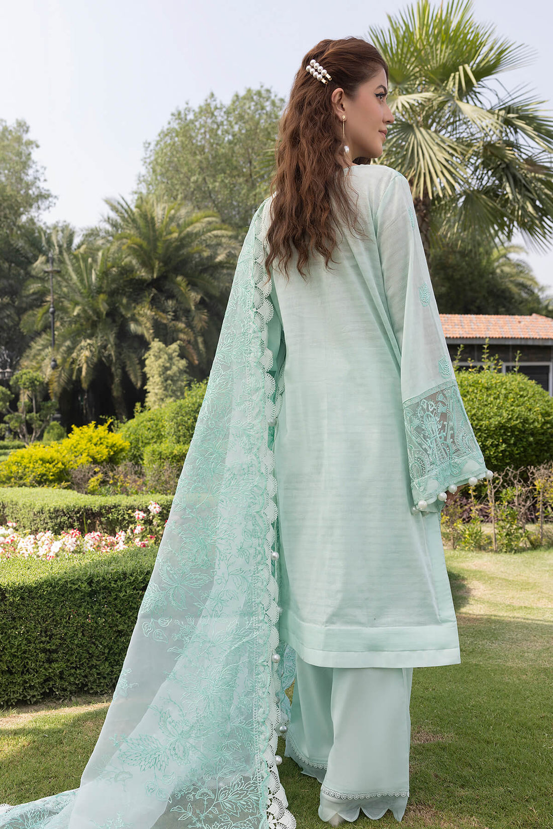 Raeesa Premium | Ferya Lawn | Noor E Fajar | Ferya | FD-04 - by - Libasekhas UK - Registered Vendor of : Raeesa Premium - 100% Original Designer Dresss