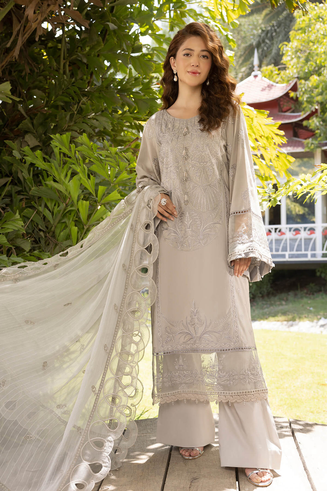 Raeesa Premium | Ferya Lawn | Noor E Fajar | Ferya | FD-08 - by - Libasekhas UK - Registered Vendor of : Raeesa Premium - 100% Original Designer Dresss