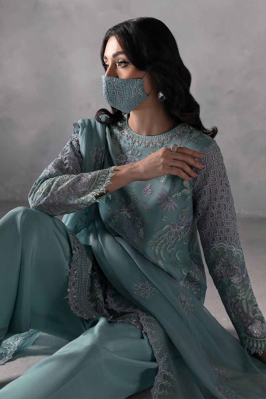 Flossie | Laconic Formals | FE - 905 B - by - Libasekhas UK - Registered Vendor of : Flossie - 100% Original Designer Dresss