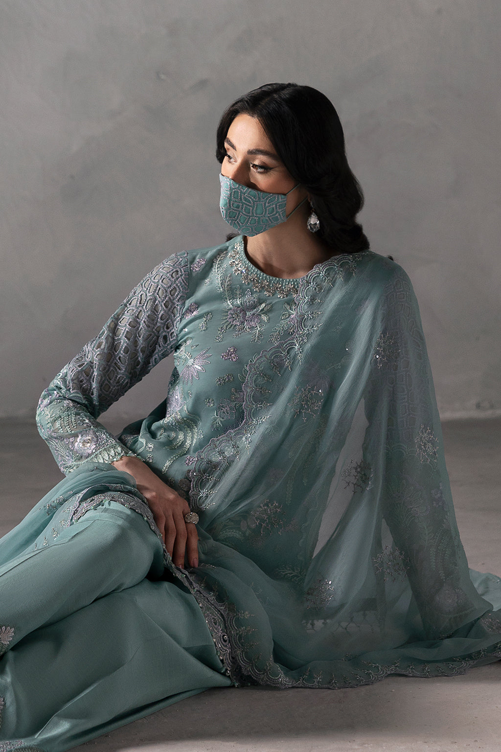 Flossie | Laconic Formals | FE - 905 B - by - Libasekhas UK - Registered Vendor of : Flossie - 100% Original Designer Dresss