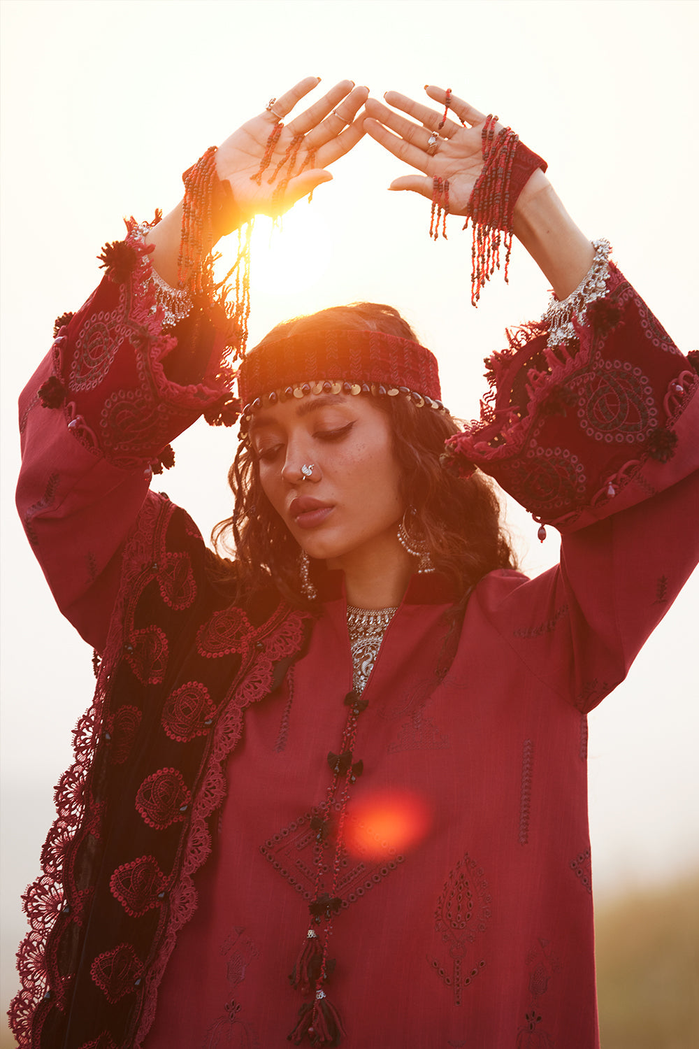 Saira Rizwan | Winter Khaddar 25 | NAZNEEN-SRW25-04 - by Libasekhas UK - Registered Vendor of : Saira Rizwan - 100% Original Designer Dress