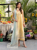 Izel | Meadow Muse Embroidered Lawn 25 | FLEURIS - by - Libasekhas UK - Registered Vendor of : Izel - 100% Original Designer Dresss