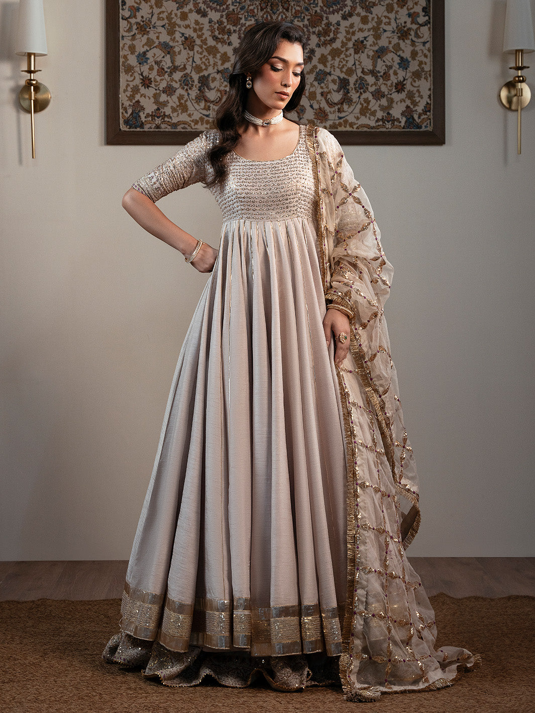 Faiza Faisal | Zareen Luxury Formals | DUCHESS - by Libasekhas UK - Registered Vendor of : Faiza Faisal - 100% Original Designer Dress