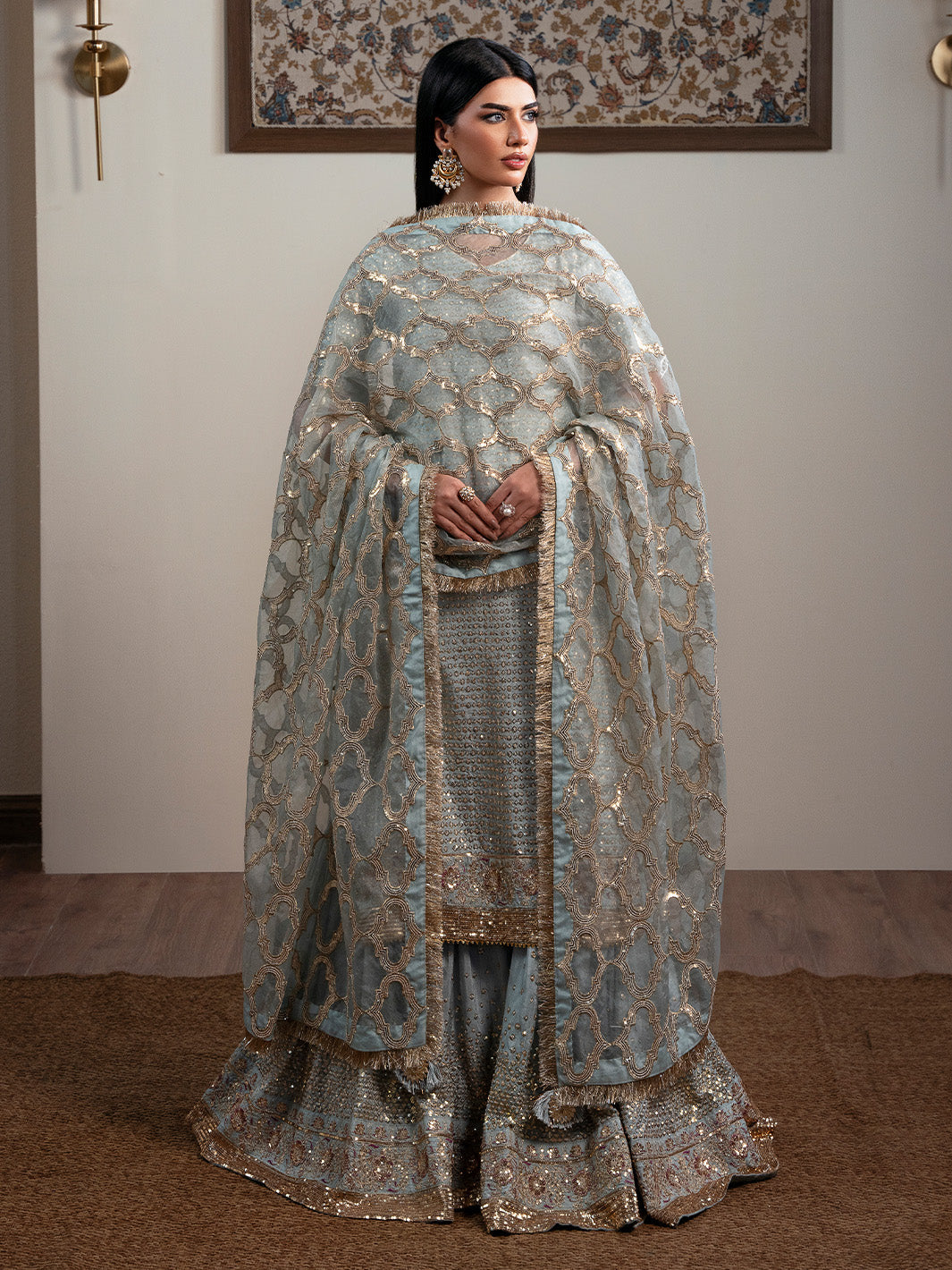 Faiza Faisal | Zareen Luxury Formals | OPAL - by Libasekhas UK - Registered Vendor of : Faiza Faisal - 100% Original Designer Dress