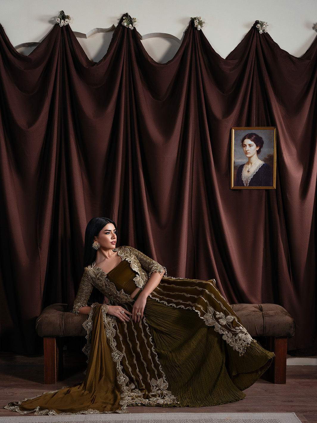 Faiza Faisal | Solene Luxury Velvets | EVANIA - by Libasekhas UK - Registered Vendor of : Faiza Faisal - 100% Original Designer Dress