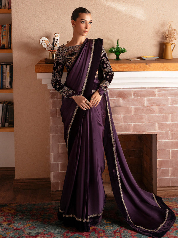 Faiza Faisal | Solene Luxury Velvets | VELORA - by Libasekhas UK - Registered Vendor of : Faiza Faisal - 100% Original Designer Dress