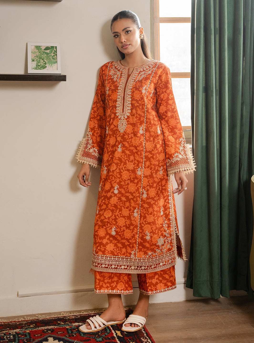 Faiza Faisal | Lumiere Pret | EMBER - by Libasekhas UK - Registered Vendor of : Faiza Faisal - 100% Original Designer Dress