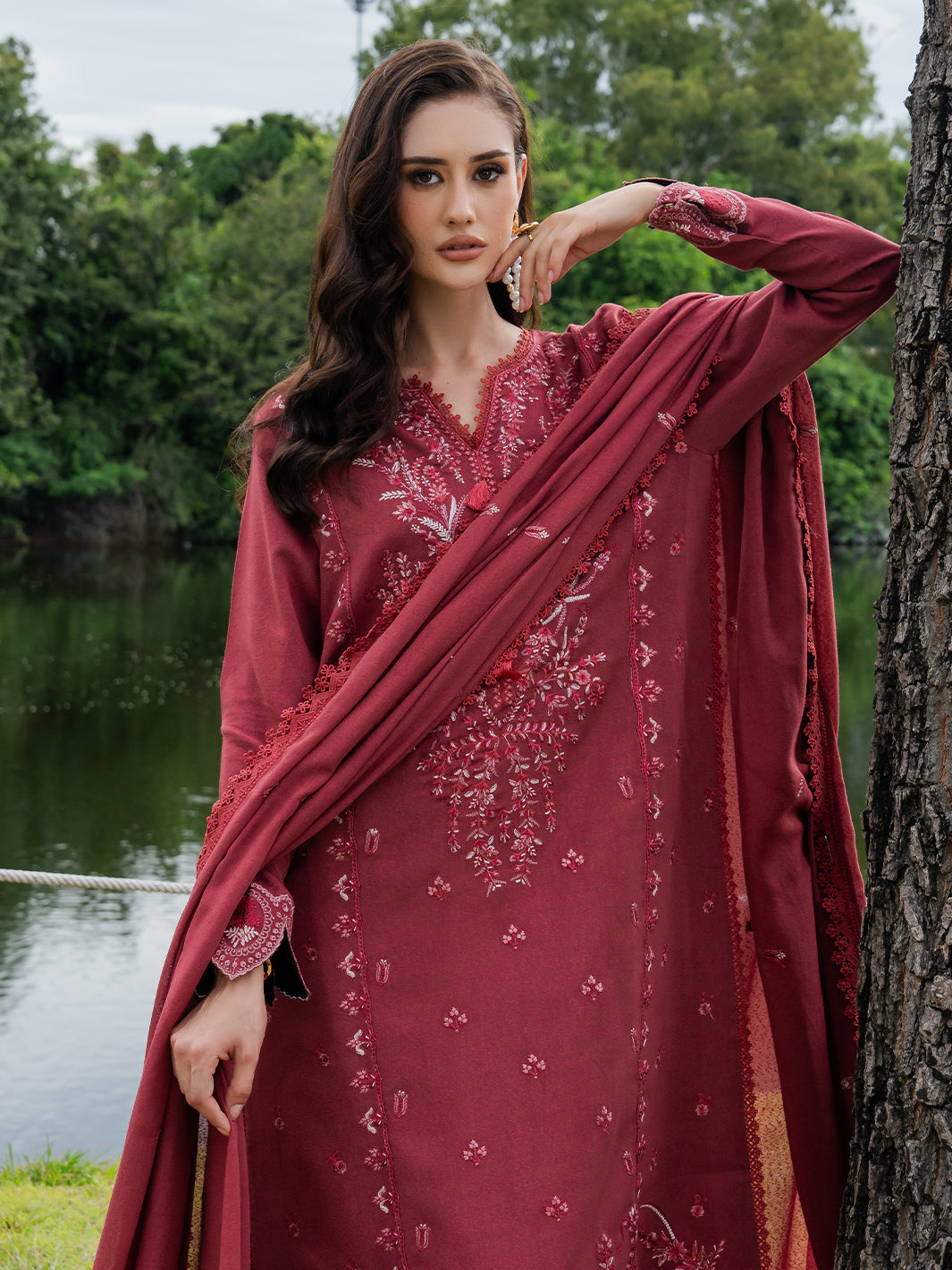 Faiza Faisal | Hoor Karandi | MAHROSE - by Libasekhas UK - Registered Vendor of : Faiza Faisal - 100% Original Designer Dress