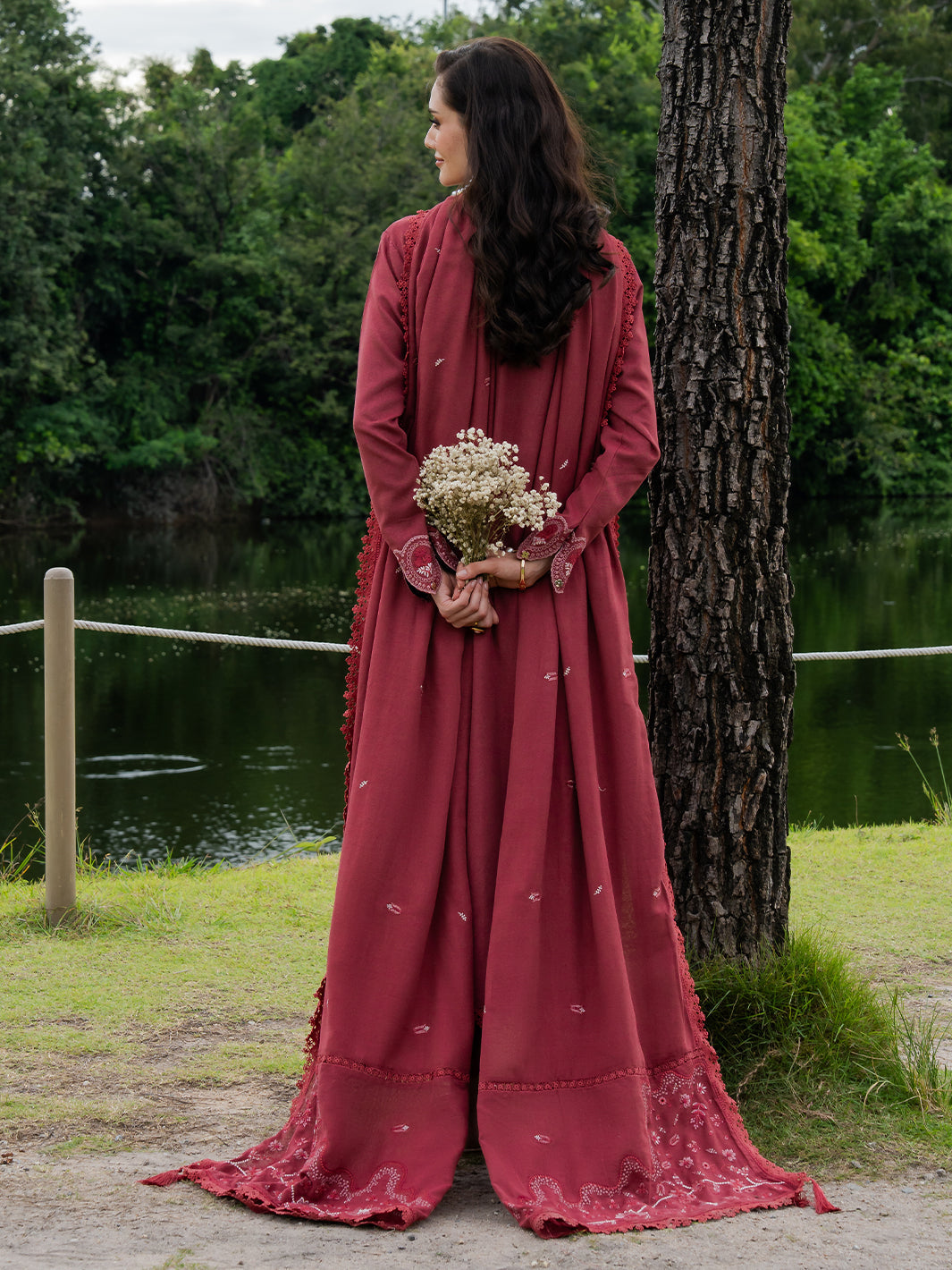 Faiza Faisal | Hoor Karandi | MAHROSE - by Libasekhas UK - Registered Vendor of : Faiza Faisal - 100% Original Designer Dress