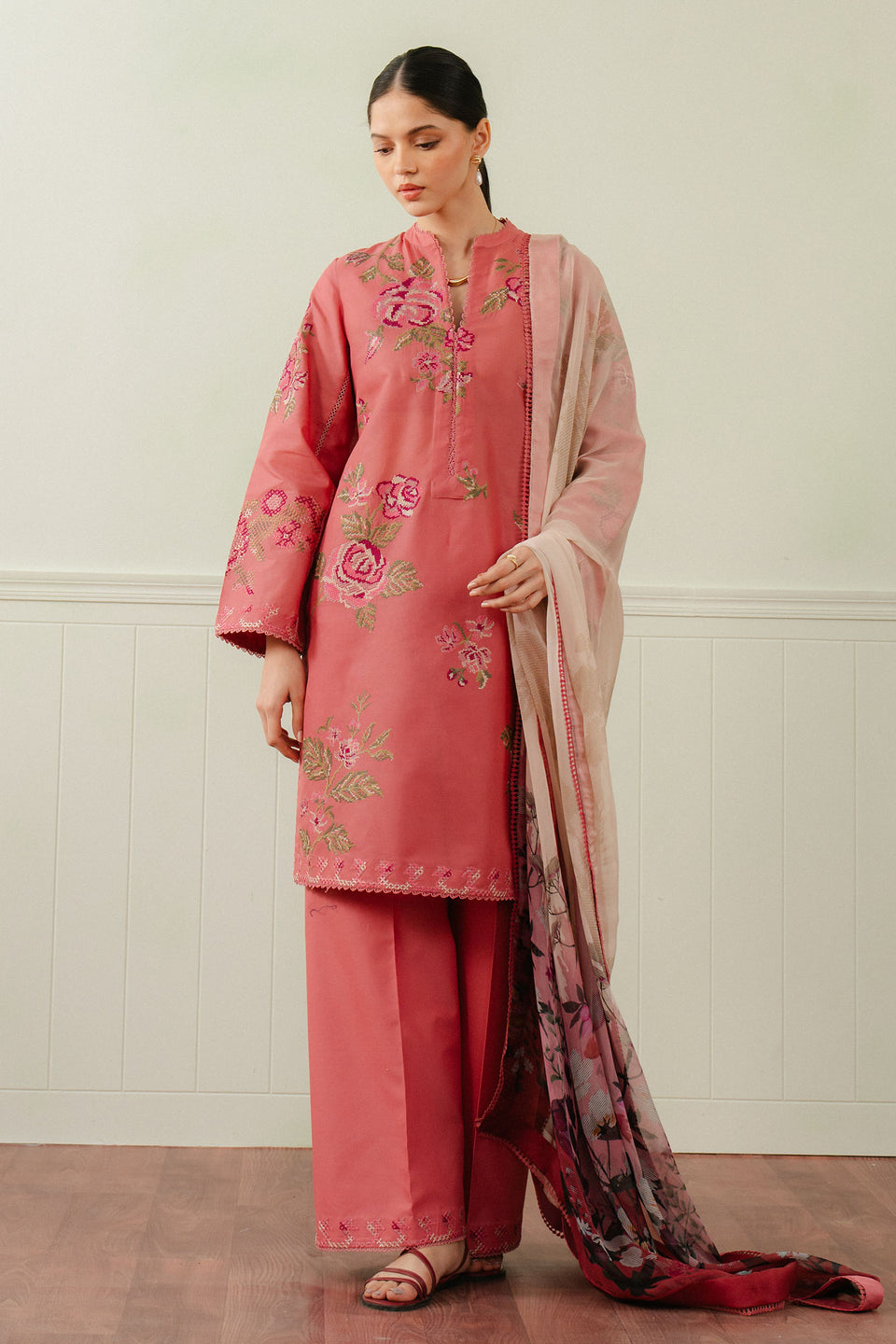 Zara Shahjahan | Coco Lawn 25 | FREYA-4A - by - Libasekhas UK - Registered Vendor of : Zara Shahjahan - 100% Original Designer Dresss