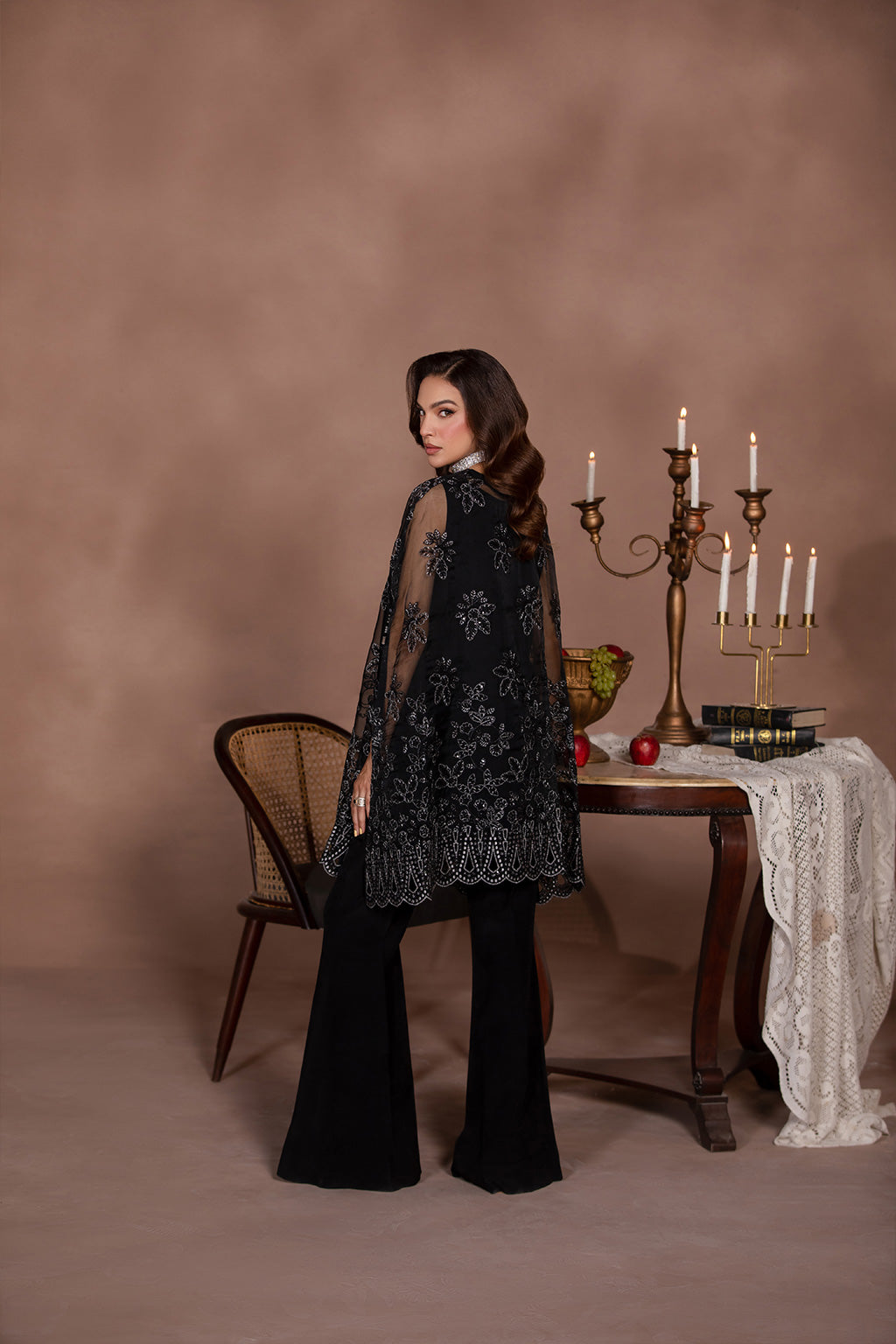 Flossie | Studio RTW | NERO - by - Libasekhas UK - Registered Vendor of : Flossie - 100% Original Designer Dresss