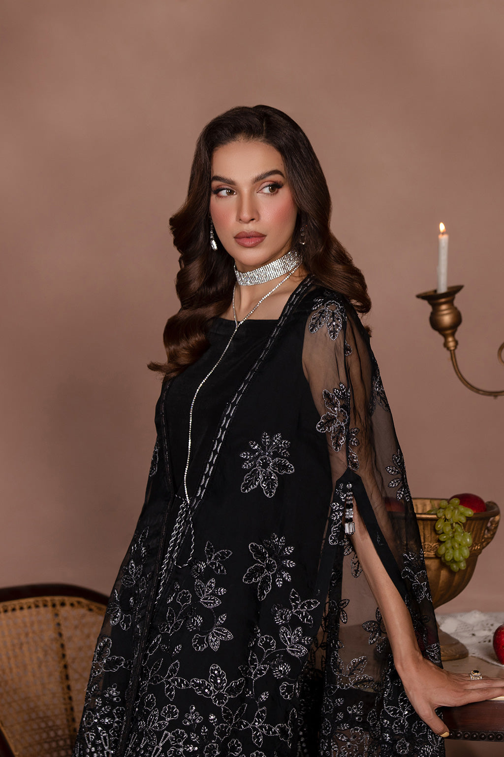 Flossie | Studio RTW | NERO - by - Libasekhas UK - Registered Vendor of : Flossie - 100% Original Designer Dresss