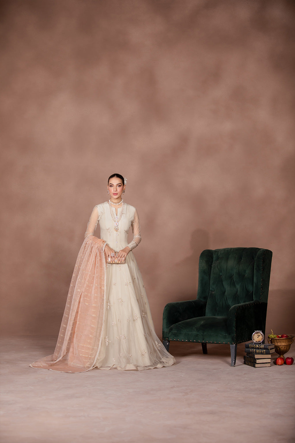 Flossie | Studio RTW | SALT CRYSTAL - by - Libasekhas UK - Registered Vendor of : Flossie - 100% Original Designer Dresss
